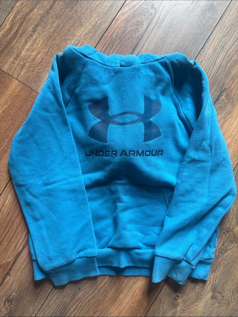 Under Armour Men’s Teal Crewneck Sweatshirt with Logo